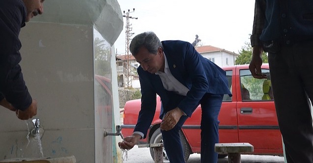 O mahalle suya kavuştu