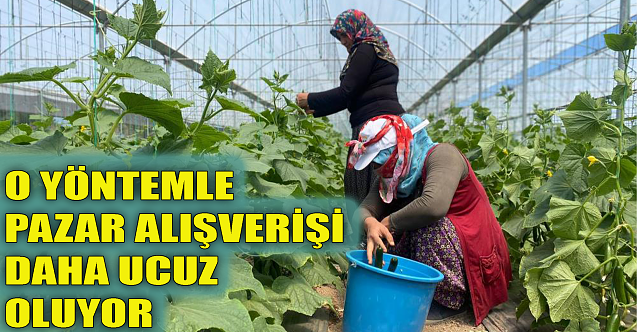 O yöntemle pazar alışverişi daha ucuz oluyor