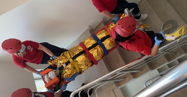 Eskişehir'de deprem tatbikatı