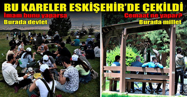 Eskişehir'de Korona'da imam-cemaat örneği yaşandı!