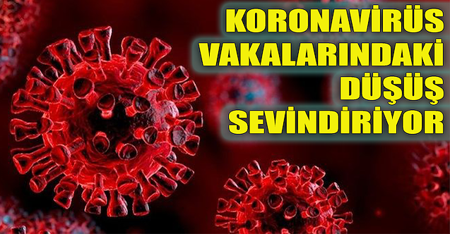 Koronavirüs vakalarındaki düşüş sevindiriyor