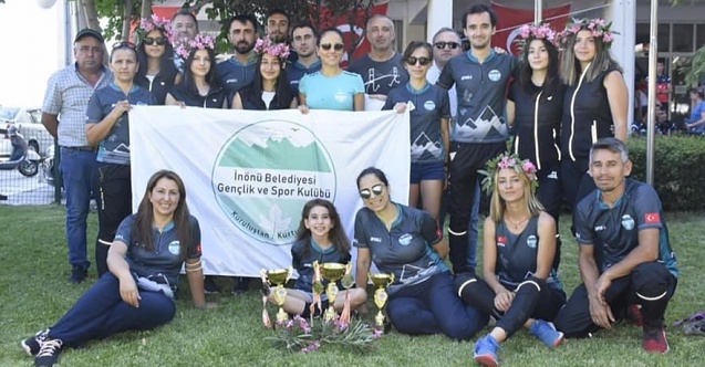 İnönü Belediyesi oryantiring takımı gururlandırdı