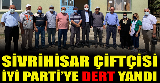 Sivrihisar çiftçisi dert yandı!
