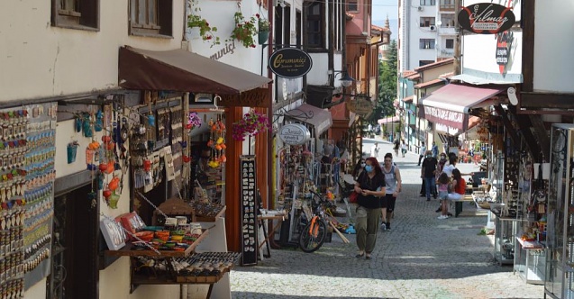 Tarihi Odunpazarı bölgesi canlanıyor