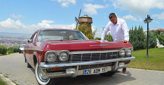 Sıfır otomobil fiyatına 1965 model klasik araç aldı