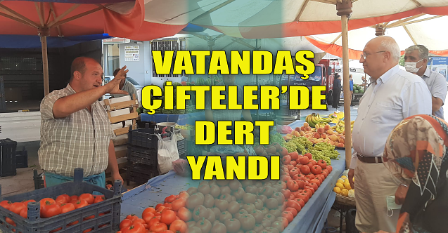 Vatandaş Çifteler'de dert yandı!