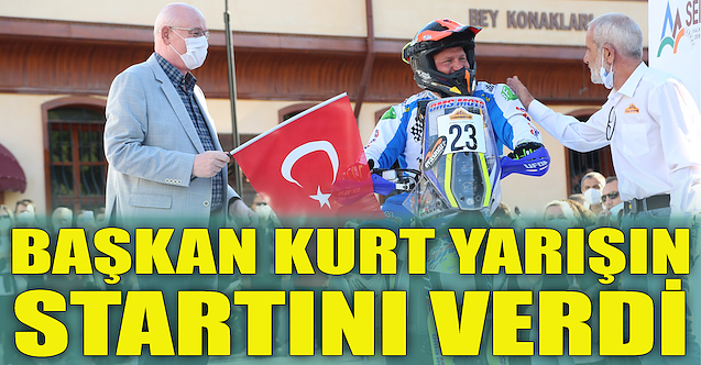 Başkan Kurt yarışın startını verdi