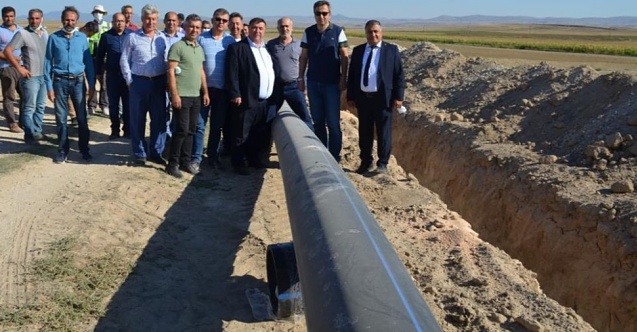 DSİ heyeti sulama sistemlerini inceledi