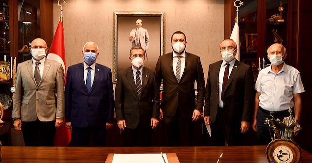 İYİ Parti heyeti Tepebaşı'nda