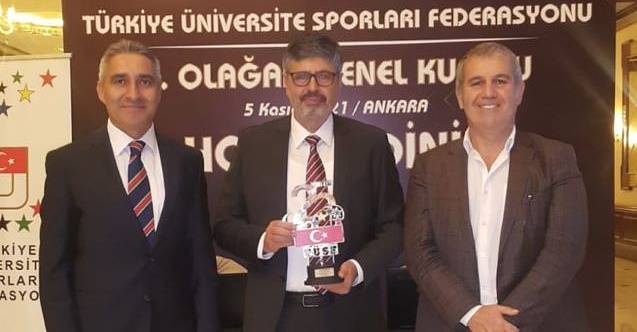 Anadolu Üniversitesi'ne bu kez spor ödülü!