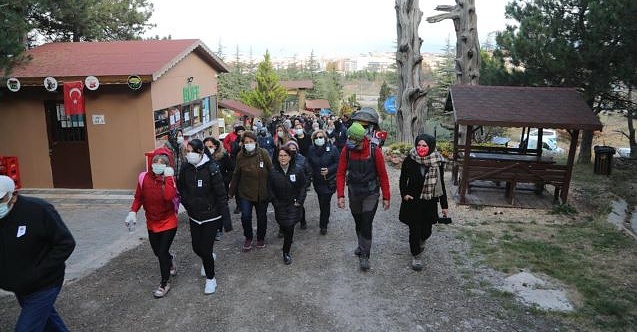 Odunpazarı Belediyesi Ata için yürüdü