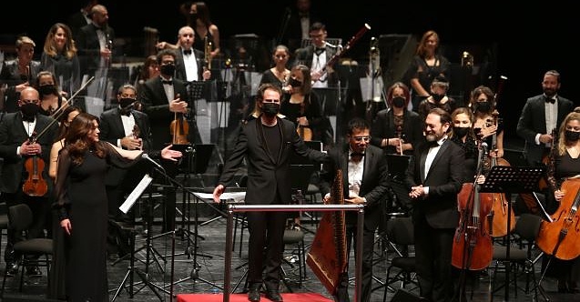 Senfoni Orkestrası 'Atatürk'ü andı!