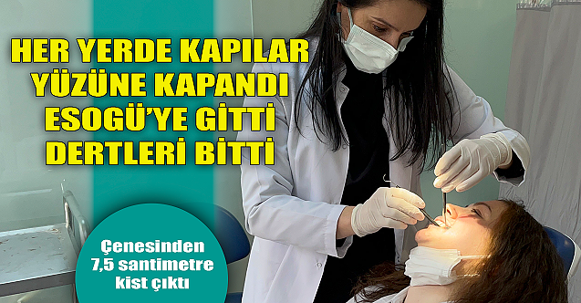 Her yerde kapılar yüzüne kapandı! ESOGÜ'de şifa buldu