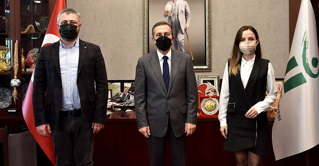 İMO'dan Başkan Ataç'a ziyaret