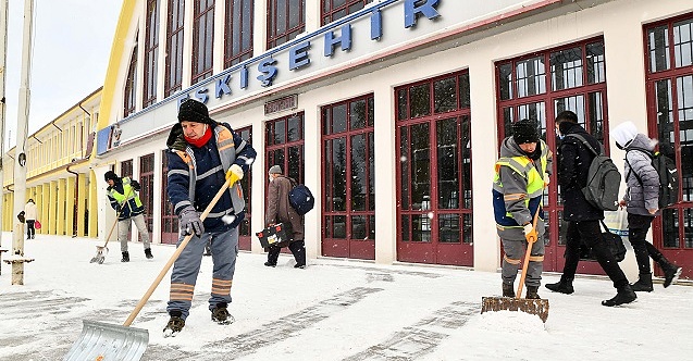 Tepebaşı Belediyesi'nden 'kara kış' uyarısı!