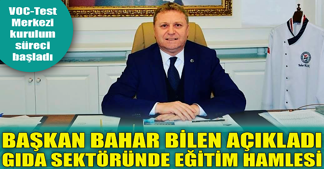 Bahar Bilen açıkladı! Gıda sektöründe eğitim hamlesi