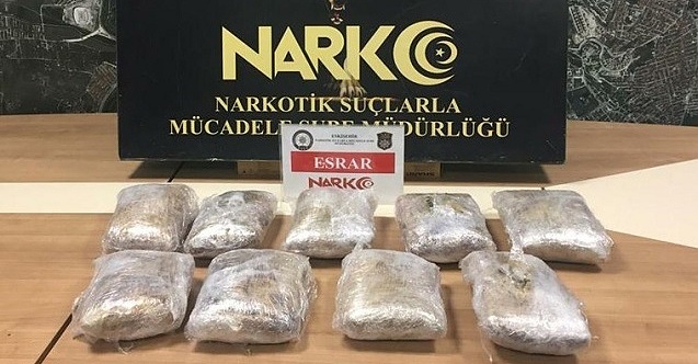 Eskişehir'de 5 kilo esrar ele geçirildi!