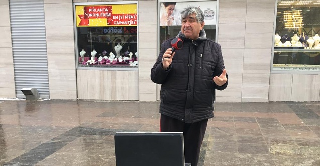 Eskişehir'de soğukta ekmek parası mücadelesi