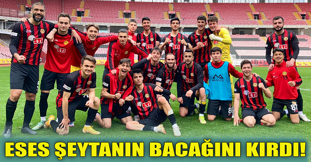 Eskişehirspor şeytanın bacağını kırdı!