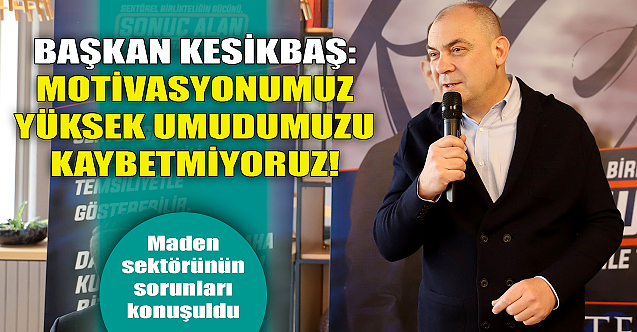 ESO'da madencilik sektörü konuşuldu!