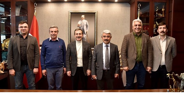 Başkan Ataç, Muharrem Şenel ile buluştu!