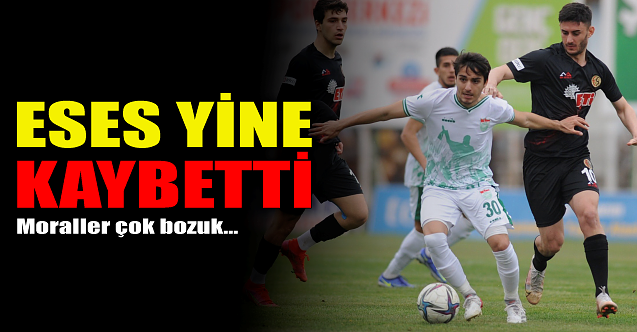 Eskişehirspor yine kaybetti!