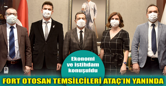 Ford Otosan temsilcileri Başkan Ataç'ın yanında!