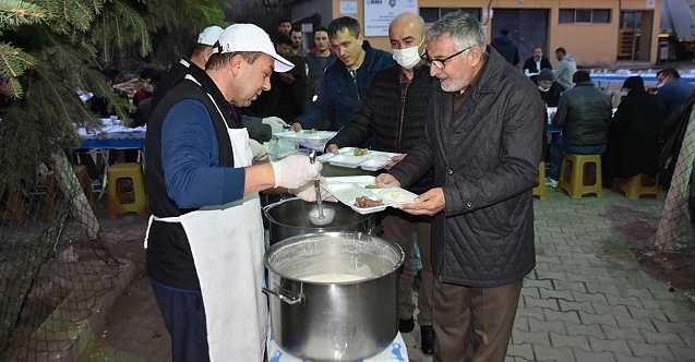 İnönü Belediyesi'nden iftar sofrası!