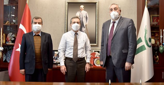 Tuzlukçu'nun başkanı Ahmet Ataç'ın yanında!