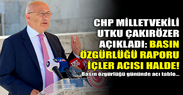 Basın özgürlüğü raporu içler acısı!