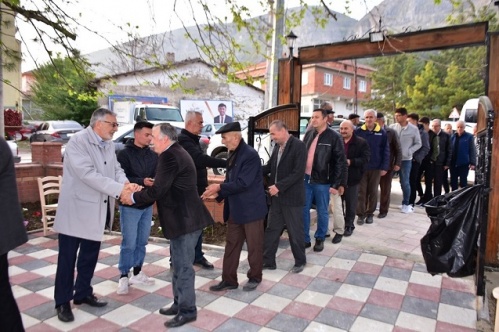 Başkan Bozkurt ahali ile bayramlaştı!