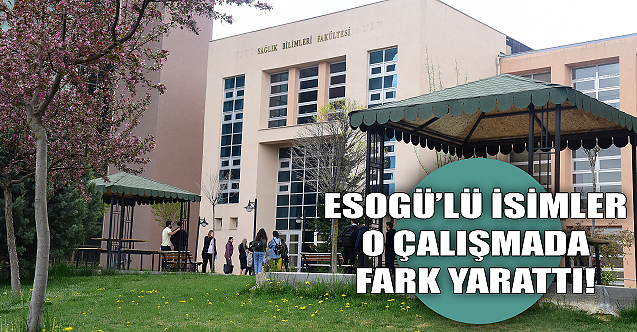 ESOGÜ'lü akademisyenler o çalışmada fark yarattı!