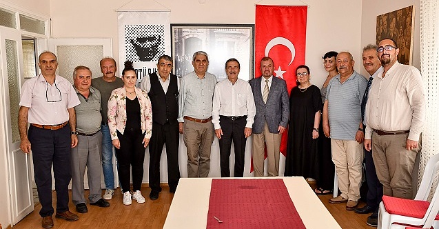 Başkan Ahmet Ataç ADD'nin yeni yönetimi ile görüştü