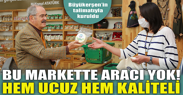 Eskişehir'deki bu markette aracı yok! Hem ucuz hem kaliteli...
