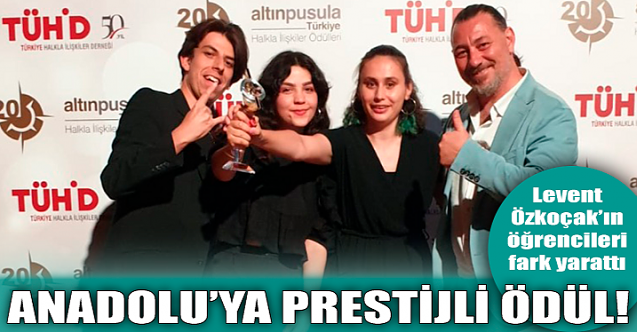 Anadolu Üniversitesi'ne bir ödül daha!