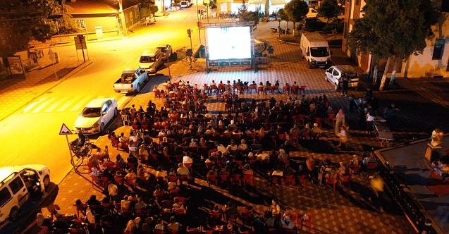 İnönülüler sinema gecesini çok sevdi