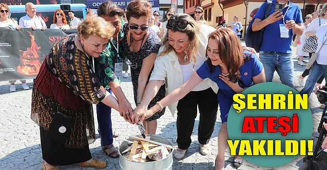 Şehrin ateşi yakıldı!