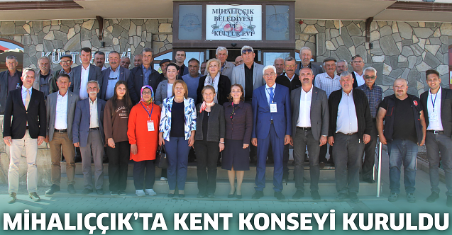 Mihalıççık'ta kent konseyi kuruldu