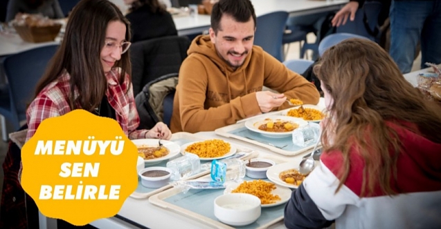Anadolu yemekhane menüsünü öğrenciler belirleyecek