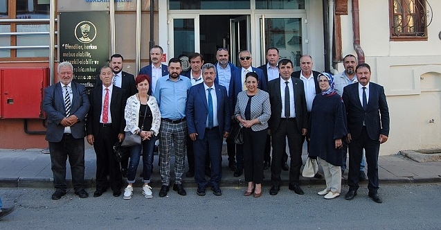 İYİ Partili Emine Edizgil, Ekrem Birsen ile görüştü!