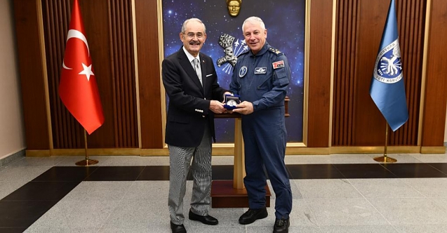 Başkan Büyükerşen Orgeneral Kadıoğlu ile buluştu