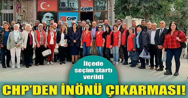 CHP'den İnönü çıkarması!