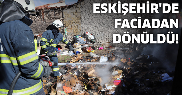 Eskişehir'de faciadan dönüldü!