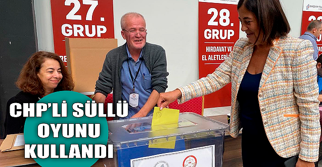 Jale Nur Süllü ETO seçimlerinde oy kullandı!