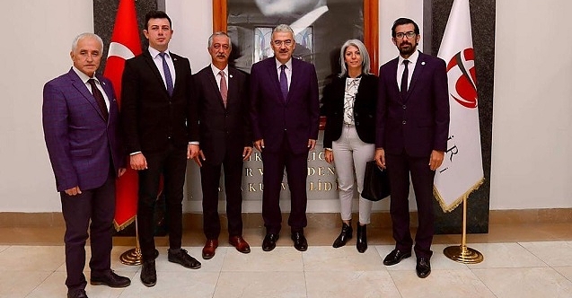 Memleket Partisi'nden Vali Ayyıldız'a ziyaret