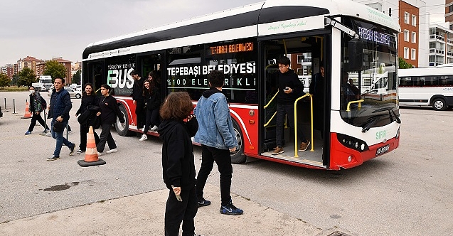 Öğrenciler Tepebaşı'nın örnek projelerini incelediler