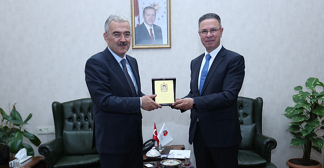 Filistin’in Ankara Büyükelçisi Vali Ayyıldız ile görüştü