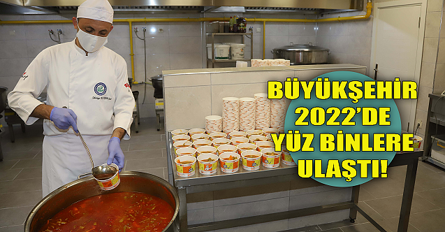 Büyükşehir 2022'de yüz binlere ulaştı!