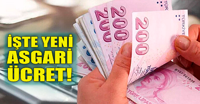 İşte yeni asgari ücret! Cumhurbaşkanı açıkladı
