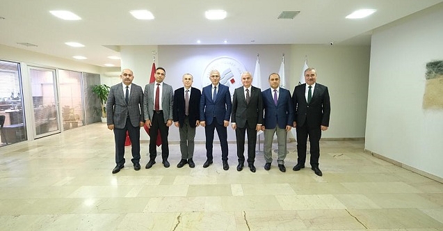 Rektör Çolak Başkan Güler ile görüştü